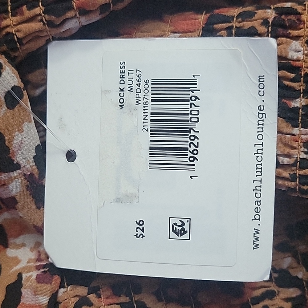 NWT Ladies Animal Print Dress - Picture 6 of 9